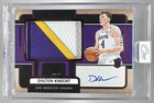 Dalton Knecht 2024 Panini One and One Red Precision Jersey RC Patch Auto 14/25