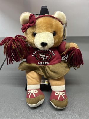 Vintage 1998 NFL Good Stuff San Francisco  49ers Cheerleader Plush Bear 11 