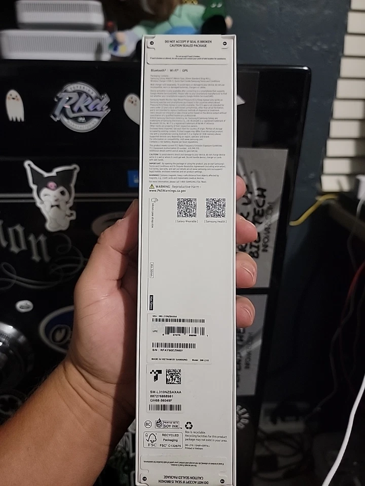 Samsung Galaxy Watch 7 44mm GPS SM-L310 Aluminum Smartwatch SEALED  - Image 2 of 3