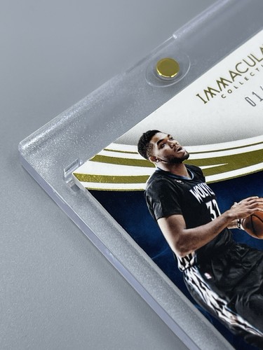 Karl-Anthony Towns 15-16 Panini Immaculate Rookie Patch Auto 01/99 Timberwolves - Zdjęcie 4 z 10