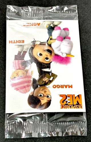 TARJETA COLECCIONABLE VUDU DESPRECIABLE ME2 2014 MARGO, EDITH & AGNES Minion Rush NUEVA - Imagen 4 de 12