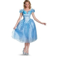 Cinderella - Princess - Blue - Deluxe Movie Costume - Women - 2 Sizes