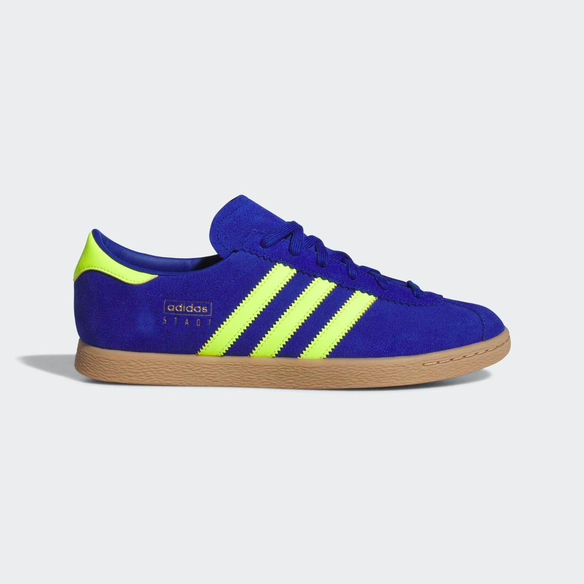 Adidas STADT Shoes Original Sneakers Royal Blue/Solar Yellow/Gold