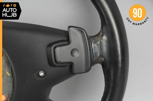 Mercedes X164 GL450 R350 Driver Steering Wheel Black w/ Paddle Shifters OEM - Picture 11 of 12