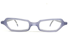 Vintage la Eyeworks Eyeglasses Frames NIFTY 324 Clear Purple Geometric 45-20-135