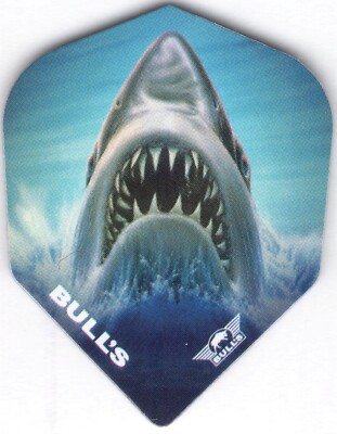 Shark Attack Dart Flights: 3 per set