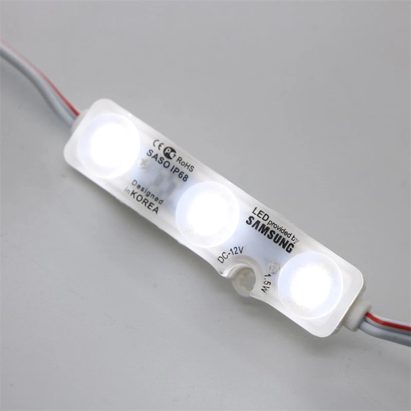 100x 5730 3LEDs 1.5W LED Module Light Injection Advertising Sign IP68 Waterproof - Image 3 of 4