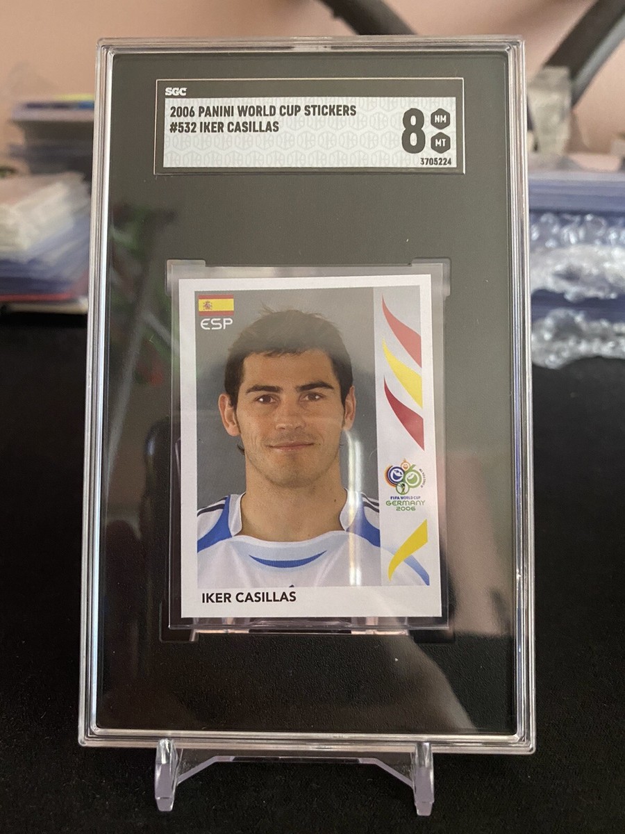 2006 Panini World Cup Stickers #532 Iker Casillas SGC 8 | eBay