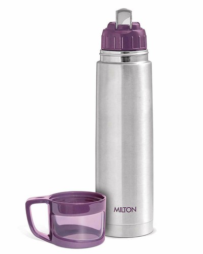 Milton Glassy Flask 1000 Ml Vaccum Flasks Purple Ebay