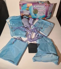 AirPress Massager +Remote Compressed Air System Legs Foot Diabetic Pain Relief