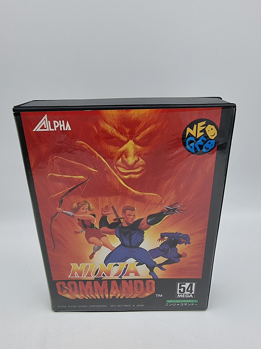 Ninja Commando Neo Geo Aes Japan Box Used Original Very Rare | eBay