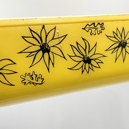 Vintage Agee Pyrex Yellow Flannel Flower Oblong Casserole Dish COB 400 - No Lid - Picture 17 of 24