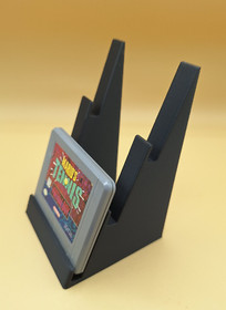 Virtual Boy Cartridge Display Stand, Tiered, Options Up To 5 Carts, 3D Printed