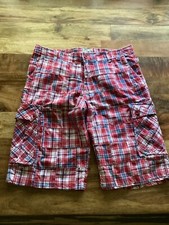 Plaid Men s Golf Shorts Sz 34