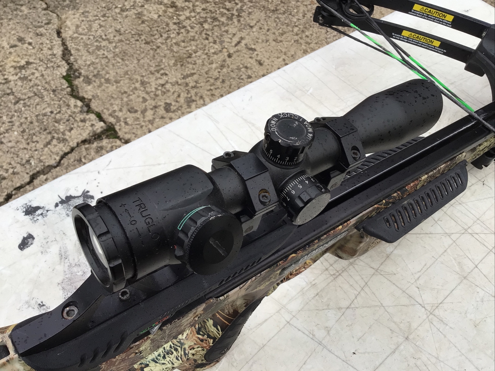 Quad Edge S Crossbow W/ Scope eBay
