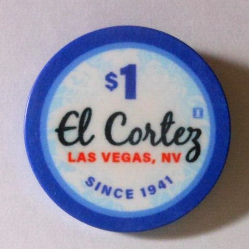 $1.00 CASINO CHIP "EL CORTEZ CASINO" LAS VEGAS, NEVADA