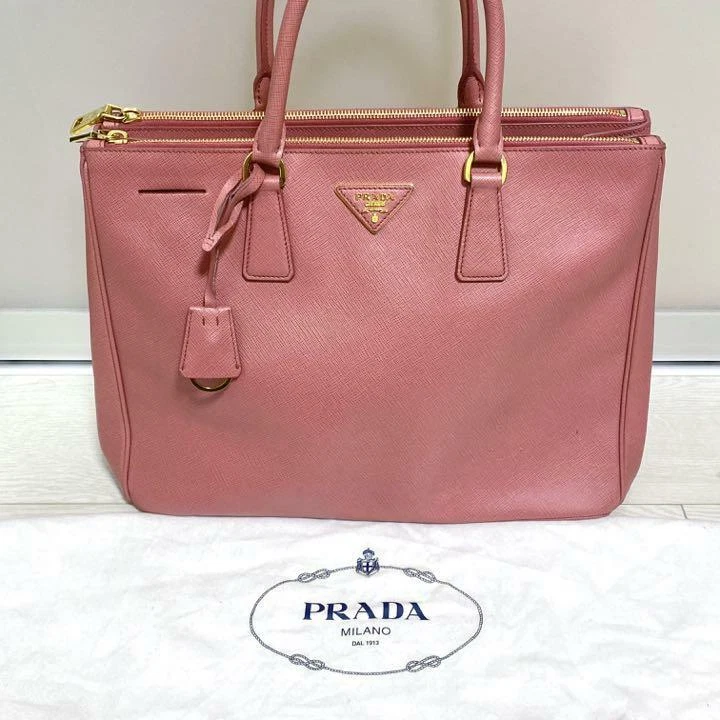 Medium Saffiano Leather Pink Prada Galleria Bag - Boutique Item Great  Condition