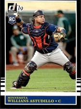 2019 Donruss #241 Willians Astudillo RC Minnesota Twins