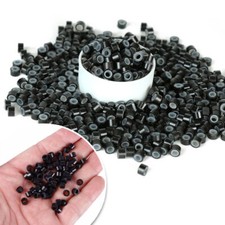 100-1000pcs silicone Micro beads rings for human hair extensions tool Micro Loop