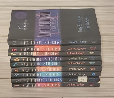 Left Behind The Kids Series 1-7 & 9-10 Lot 9 Tim Lahaye and Jerry