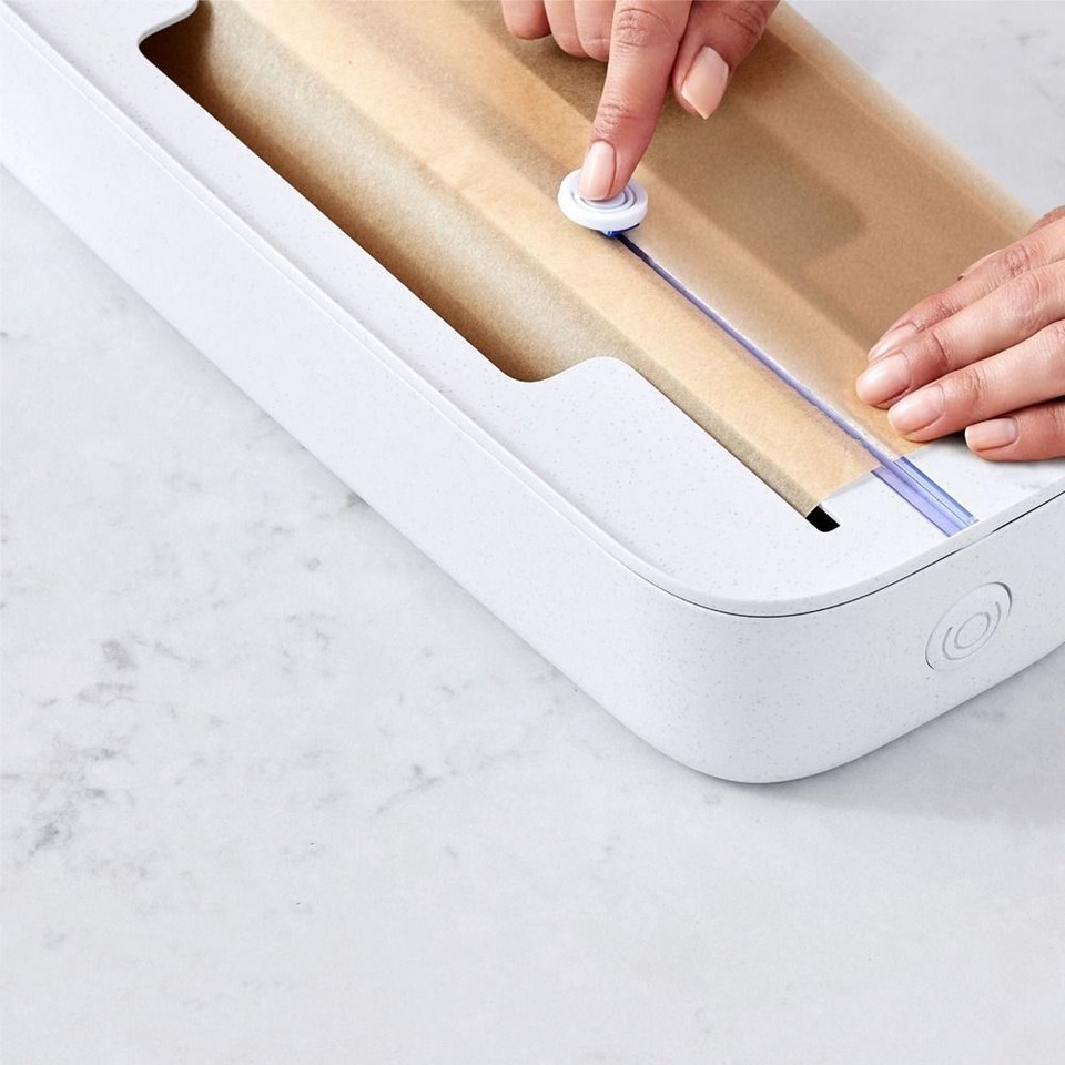 Adjustable Wax Paper Organizer Spacesaving Aluminum Foil Holder