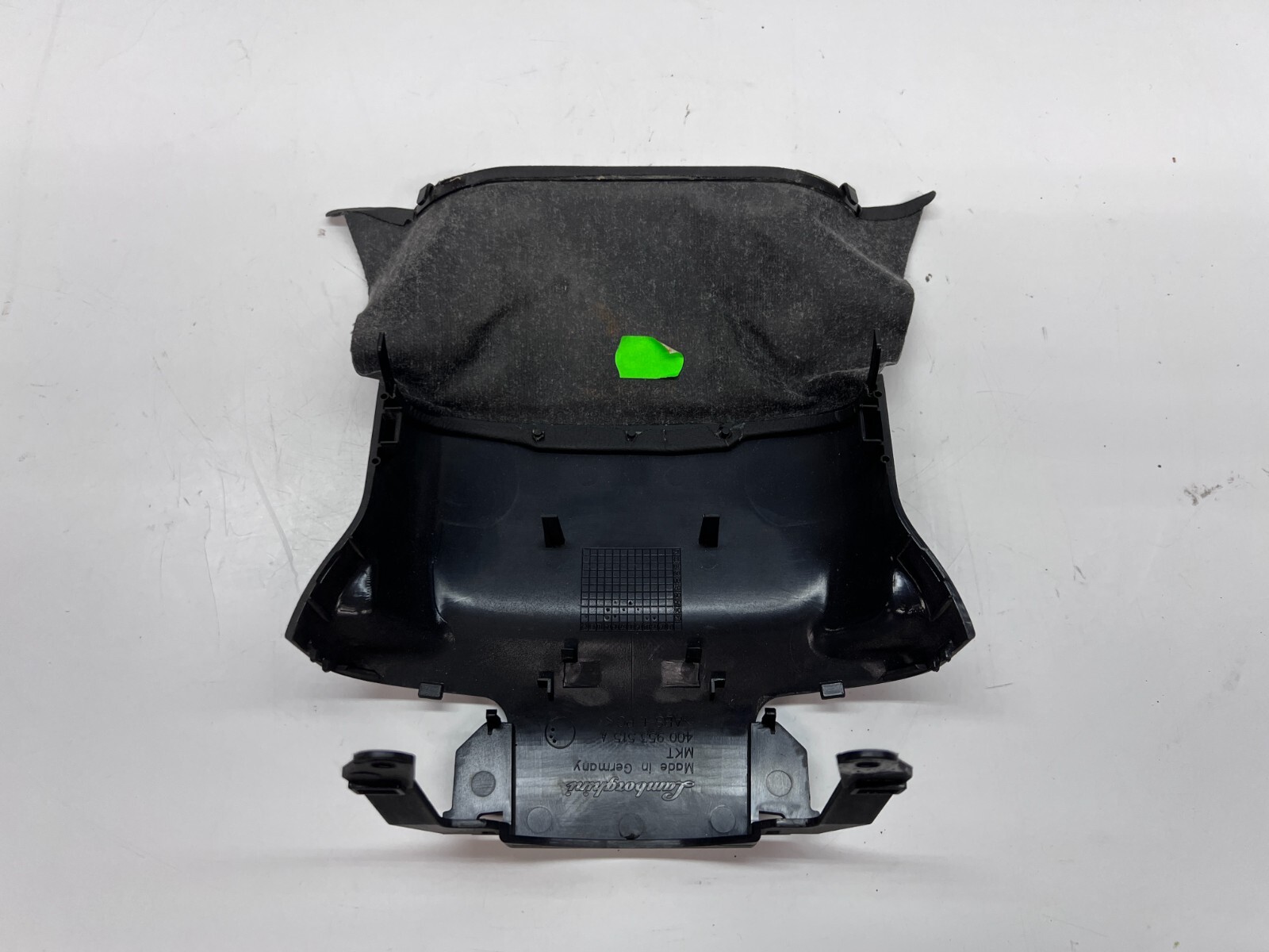 LAMBORGHINI GALLARDO UPPER STEERING WHEEL COLUMN PANEL OEM 400953515A