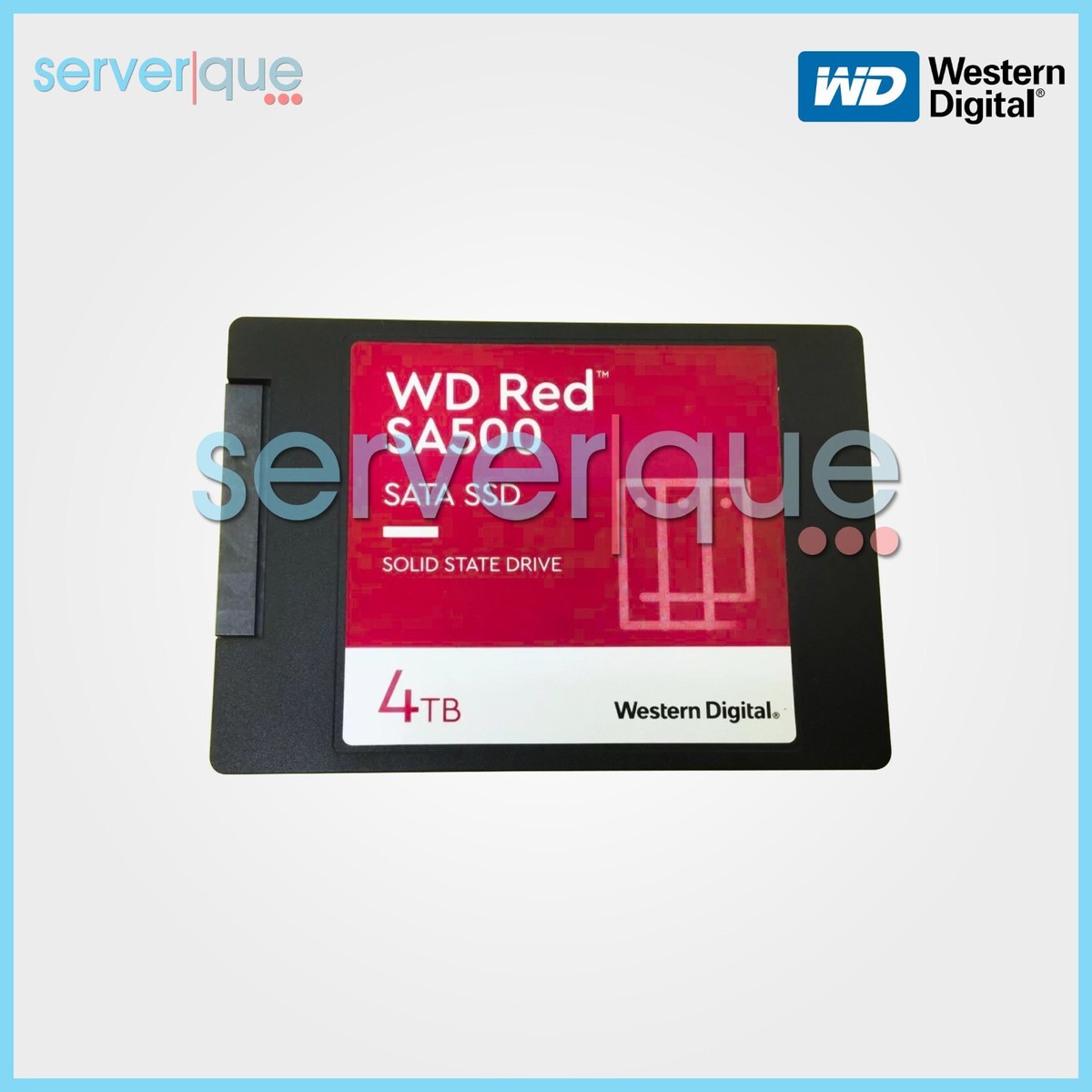 WD Red SA500 NAS 4TB SSD 2.5インチ SATA6Gbps WDS400T1R0A