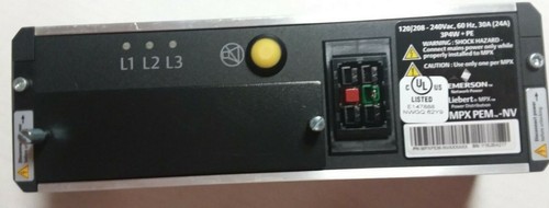 New Emerson Liebert Variable Capacity Power Entry Module 120/208 MPX PEM-NV 3P4W - 第 1/5 張圖片