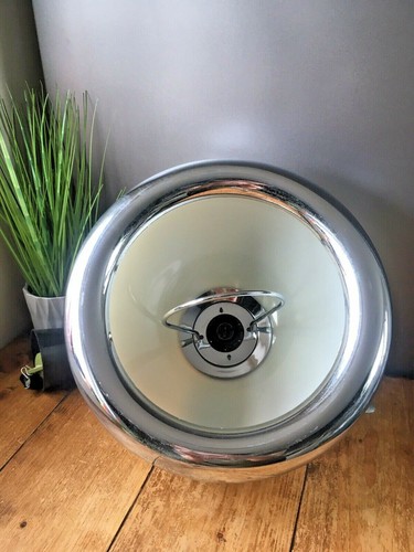 LUCE DI DESIGN UFO GUZZINI ANNI '70 ITALIAN SPACE AGE RISE & FALL FUNGO SHADE DESIGNER? - Foto 7 di 12