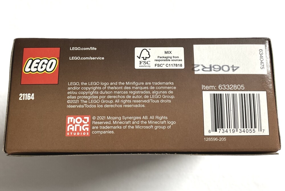 LEGO Minecraft The Coral Reef 21164 Building Kit (92 Pieces) NEW