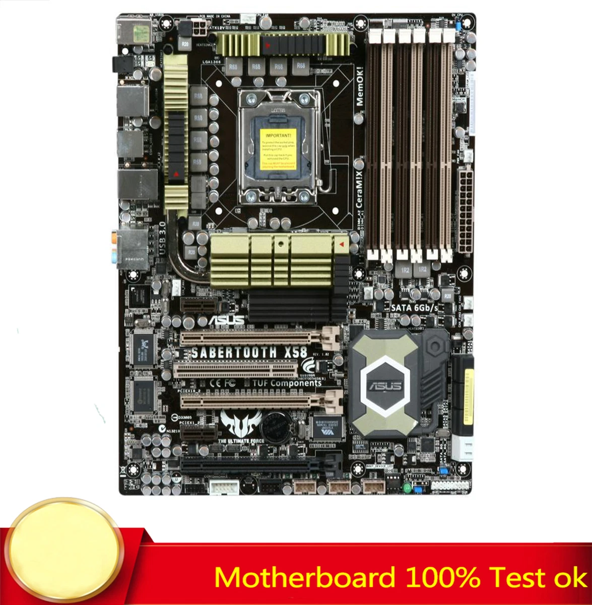Asus sabertooth shop x58 motherboard