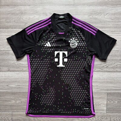 23-24 BAYERN MUNCHEN adidas XL アウェイ adidas FC Bayern Munich 23/24 Away Jersey Authentic
