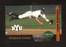 Brigham Young Cougars--2000 Baseball Pocket Schedule--La Quinta Inn