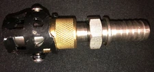 NEW-No Original Box Lock-On Quick Disconnect Valve Coupling