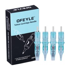 20Pcs/Box Sterile Disposable Tattoo Machine Nozzle Needle Tube Tips RL RM RS M1