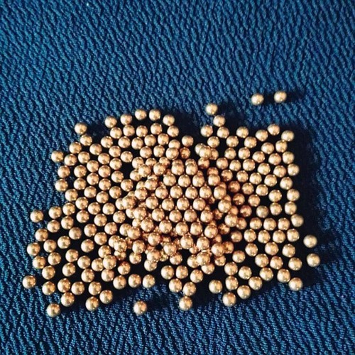 0.5mm/1mm/1.5mm/2mm/2.5mm/3mm/3.5mm Brass Copper Industry Solid Ball Bearing - Picture 2 of 3