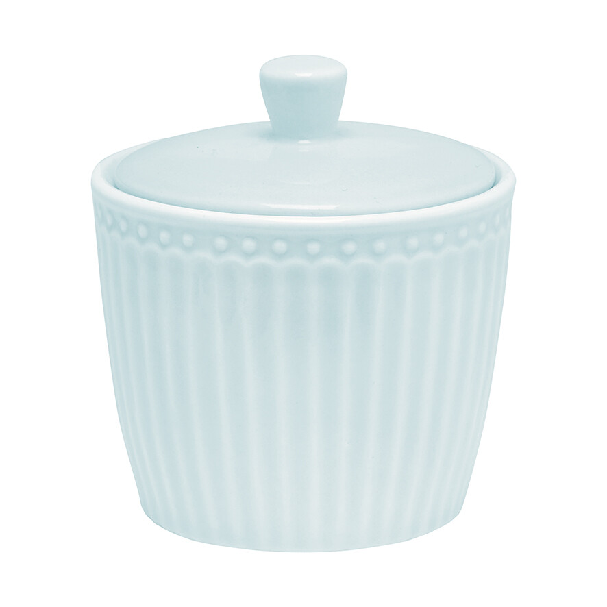 Greengate Azucarera ALICE Azul Tazón De Azúcar Everyday PALE BLUE