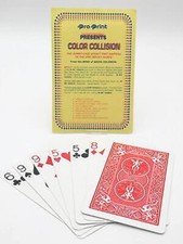 COLOR COLLISION - JUMBO RED BICYCLE BACK CARDS - DAVID SOLOMON