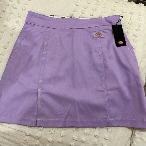 Falda delgada Dickies Whitford pastel lavanda con abertura en la rodilla talla 27 Foto 4 de 4