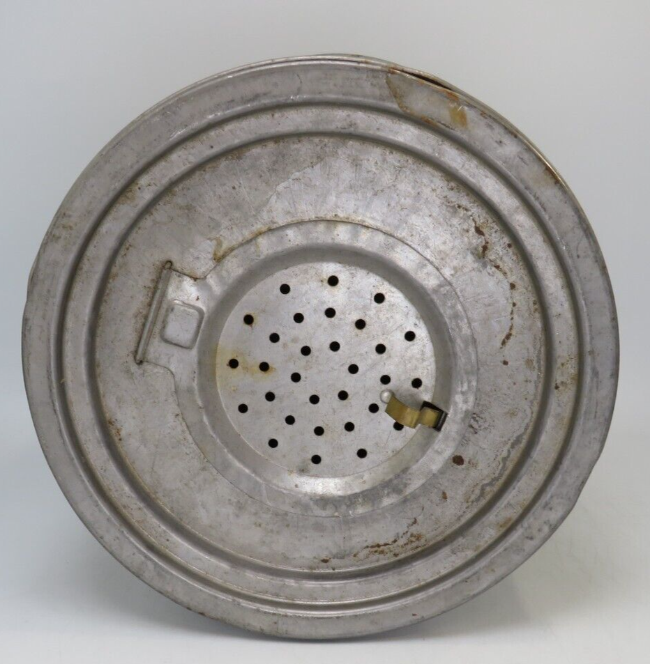 Vintage Fishing Lucky Waters Galvanized Minnow Bucket Old Pal, Inc. As