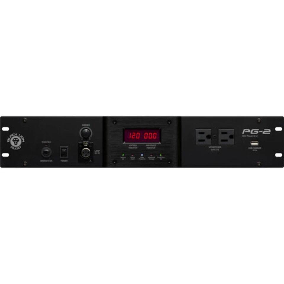 Black Lion Audio PG-2 Studio-Grade Power Conditioner and Surge Protector (2 RU) - Image 2 of 4