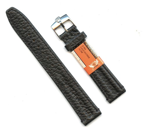IN Vera Pelle Nero Cavadini Cinturino 18mm O 20mm \u0026 Rolex Tudor Acciaio  Fibbia | eBay