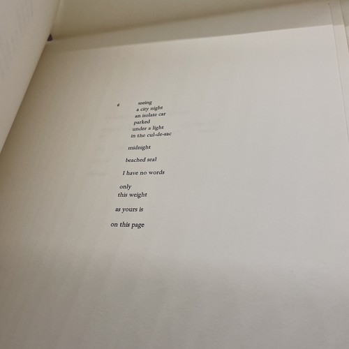 EDWARD CAIN - Beached Seal - 1982 Art Poetry Limited Edition - Bild 7 von 7
