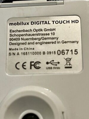 Eschenbach Mobilux Digital Touch HD Electronic Magnifier Model