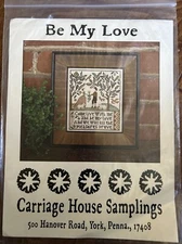 Carriage house sampling Be My Love  pattern Wedding Proposal Marriage Amish 2004