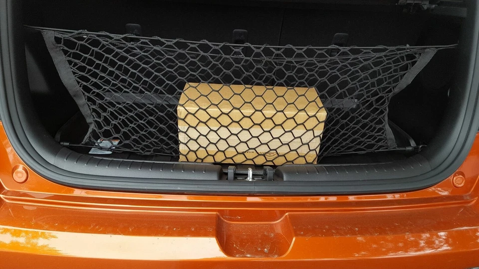 Red de carga organizadora de malla estilo sobre maletero trasero para KIA SOUL 2014-2019 nueva Foto 2 de 4