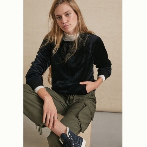Sunday In Brooklyn X Anthropologie Black Mairead Mock Neck Pullover Cozy Sweater - Picture 11 of 12