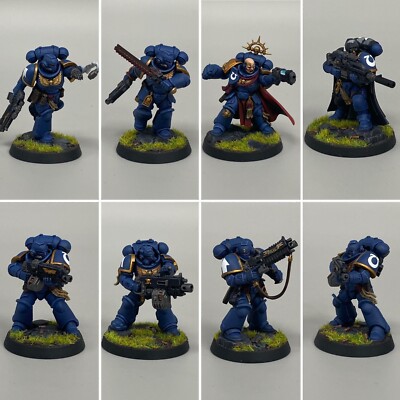 STRIKE FORCE JUSTIAN KILL TEAM SPACE MARINES HEROES SERIES 4 WARHAMMER 40K