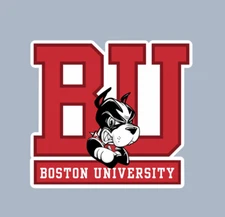 Car Magnet - Boston University Terriers - NCAA College Football - MAGNET