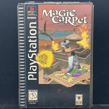 Magic Carpet Long-Box (PS1) Tested & Working CIB Clean 1 YR Warranty